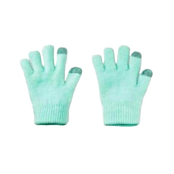 Cat & Jack 2-pack Girls Winter Kids Gloves Tech-Touch Outdoor Snow Mittens - Picture 6 of 14